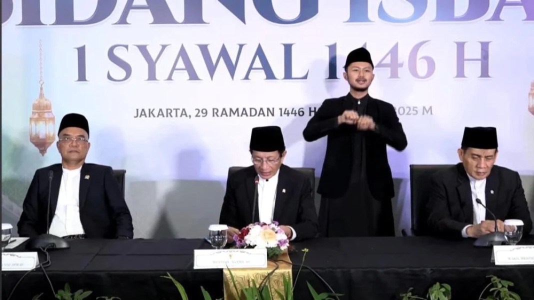 Resmi, Pemerintah Tetapkan Idul Fitri Senin 31 Maret  2025