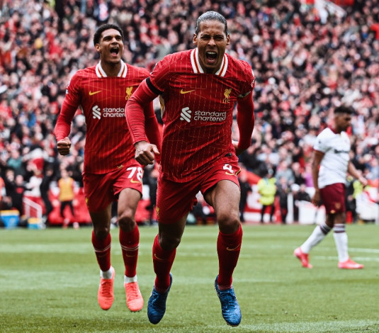 Liverpool Hanya Butuh 6 Poin untuk Gelar Juara Liga Inggris