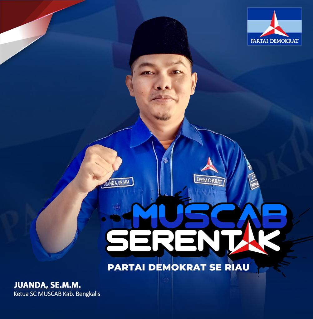 Muscab Serentak Partai Demokrat se - Provinsi Riau.  Juanda ; Semoga Berikan Energi Positif Pemilu 2024 