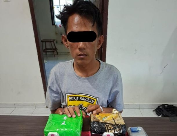 Polisi Gagalkan Pengiriman 2 Kg Sabu dari Riau ke Lampung