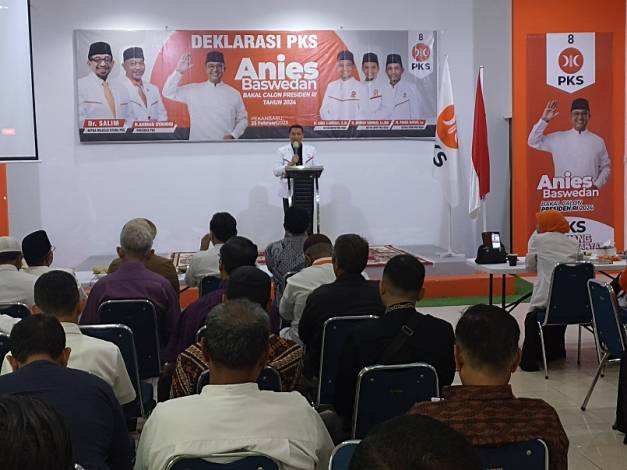 Kader PKS Sumbagut Diarahkan Dukung Anies jadi Presiden