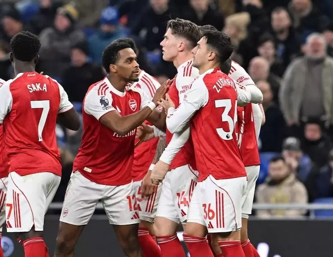Taklukkan Everton 1-0, Arsenal Kembali Kuasai Puncaki Klasemen