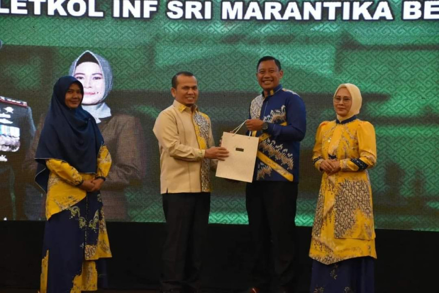 Ketua DPRD Pekanbaru Sabarudi Hadiri Acara Lepas Sambut Dandim 0301/Pekanbaru