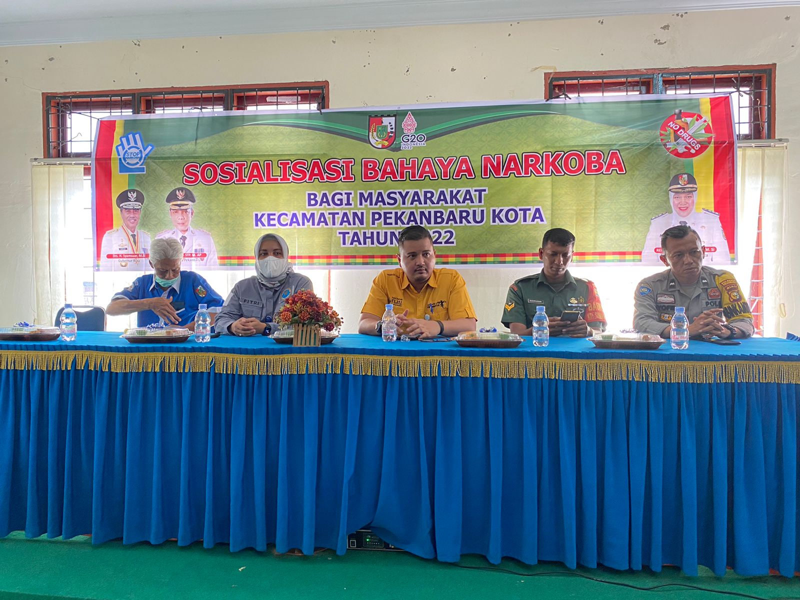 Babinsa Hadiri Sosialisasi Bahaya Narkoba, Sertu Khairuddin: Jangan Sampai Terjerumus, Kita yang Sengsara !