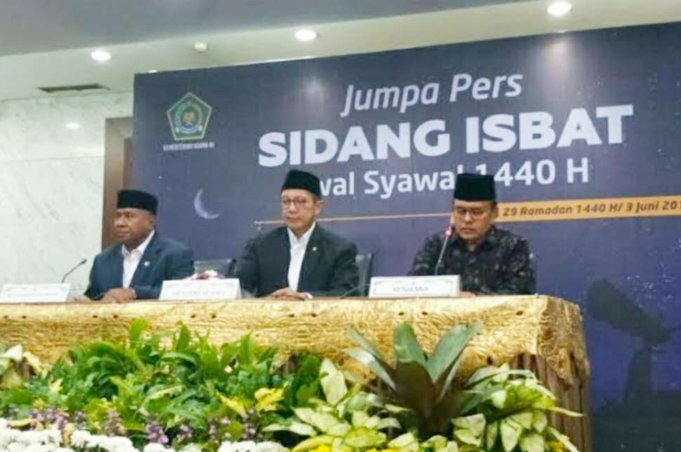 Hari Ini, Kemenag Gelar Sidang Isbat Penetapan Lebaran 1440 Hijriah