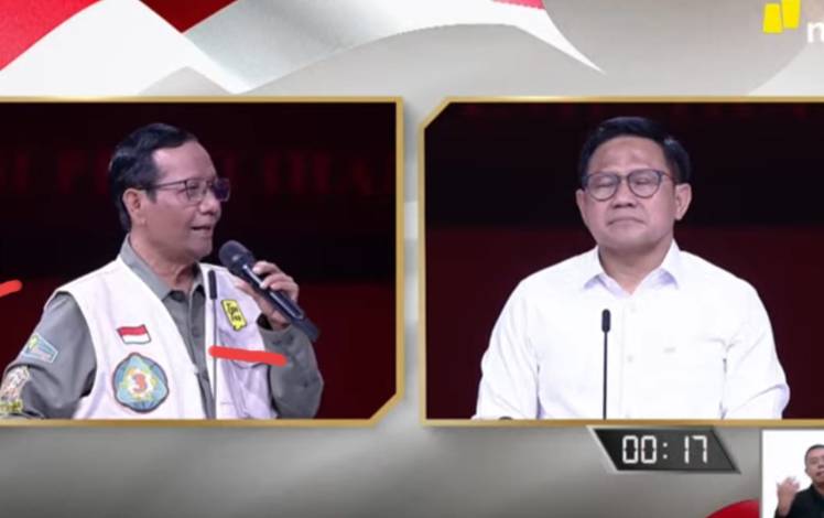 Debat Cawapres, Cak Imin dan Mahfud MD Kompak Serang Food Estate