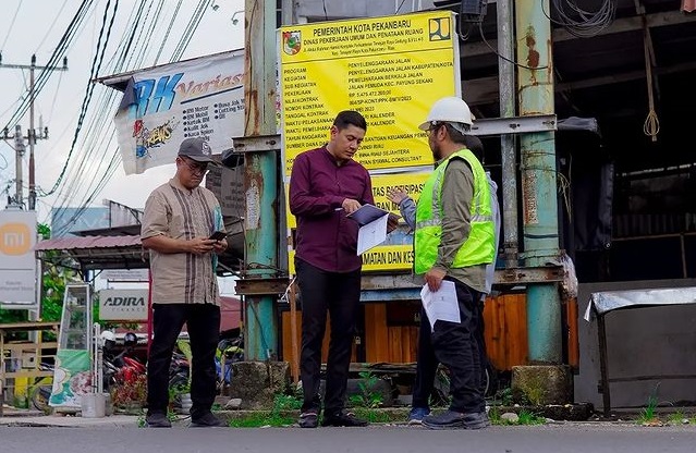 Tiga Ruas Jalan di Pekanbaru Segera Dioverlay PUPR Pekanbaru