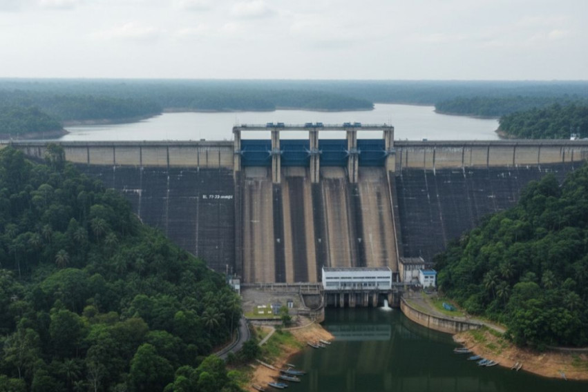 Waduk PLTA Koto Panjang Terpantau Stabil