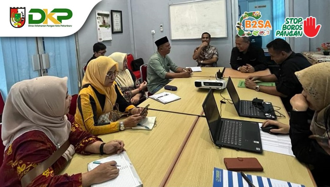 Dinas Ketahanan Pangan Pekanbaru Koordinasi dengan BPS untuk Data Potensi Desa