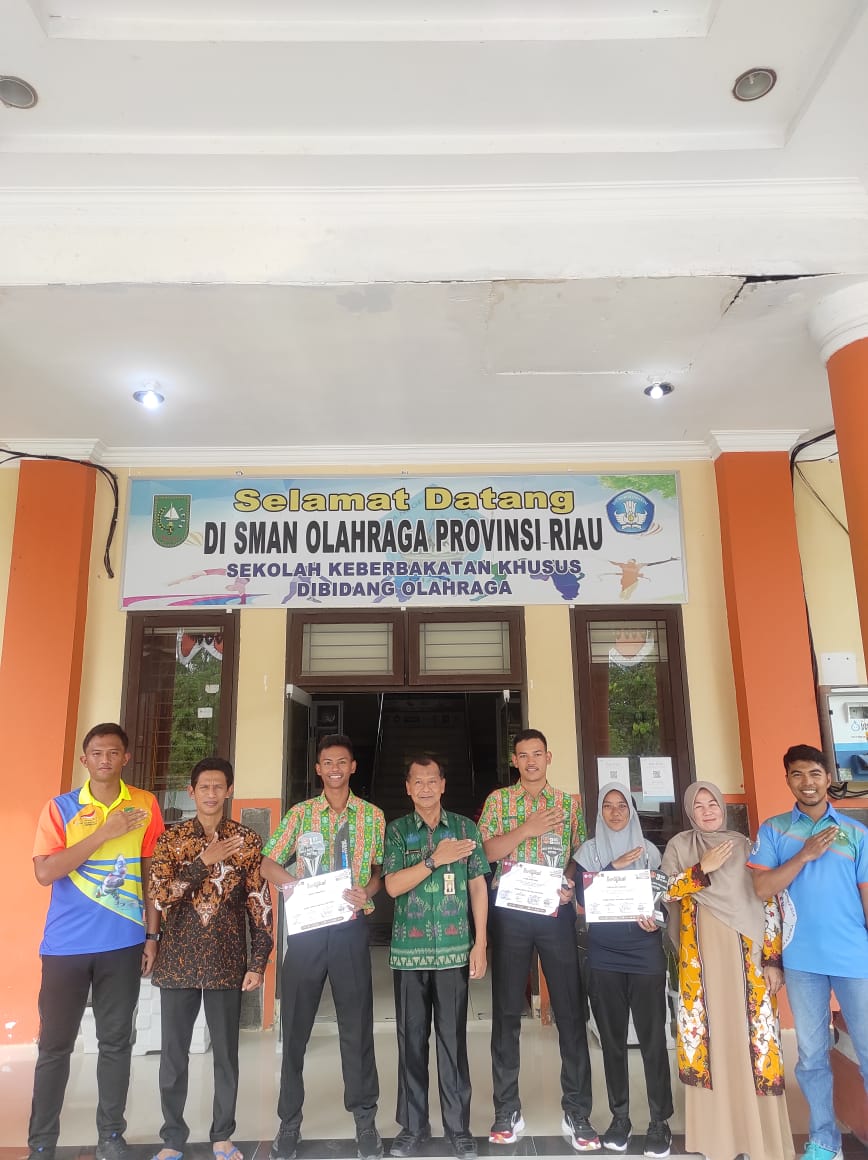 SMAN Olahraga Provinsi Riau Banjir Prestasi Diakhir Tahun Ajaran 2022
