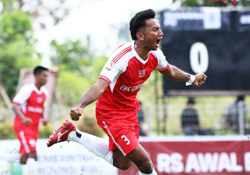 Penyisihan Grup B Liga 4 Riau, EBR FC Kalahkan Wahana FC dengan Skor 2-1