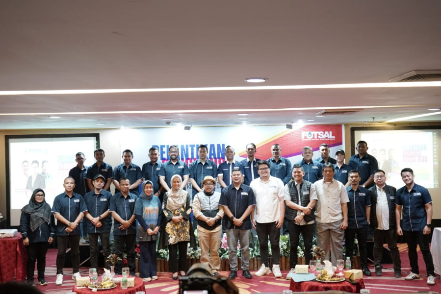 Pengurus AFP Riau Periode 2024-2028 Resmi Dilantik, Ini Pesan Sekjen Asosiasi Futsal Indonesia