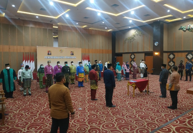 Walikota Firdaus Kembali Rombak Kabinet, Dinas Kesehatan Pekanbaru Mendominasi