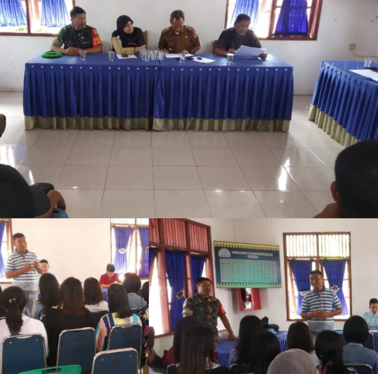 Babinsa -Lurah Sukaramai Beri Pemahaman Peduli Lingkungan Pada Karang Taruna Sukma
