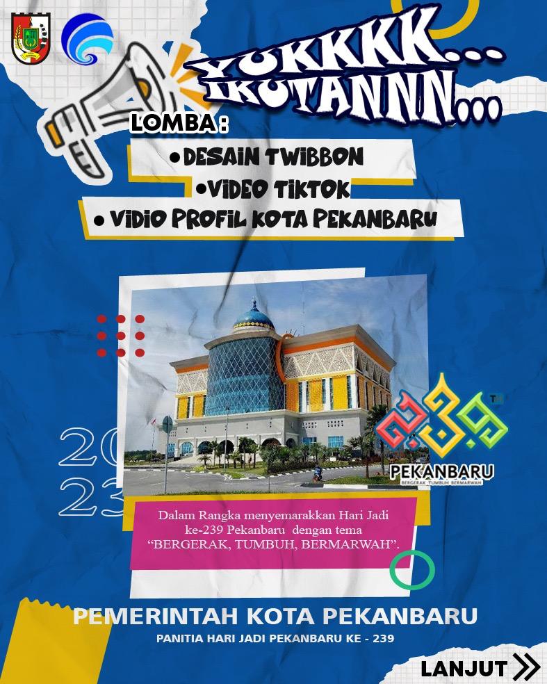 Jangan Lewatkan Lomba Diskominfotiksan Pekanbaru Berhadiah Jutaan Rupiah