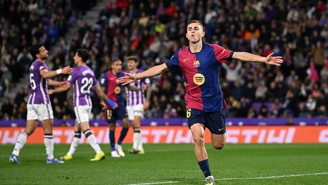 Barcelona Menang Dramatis dari Valladolid
