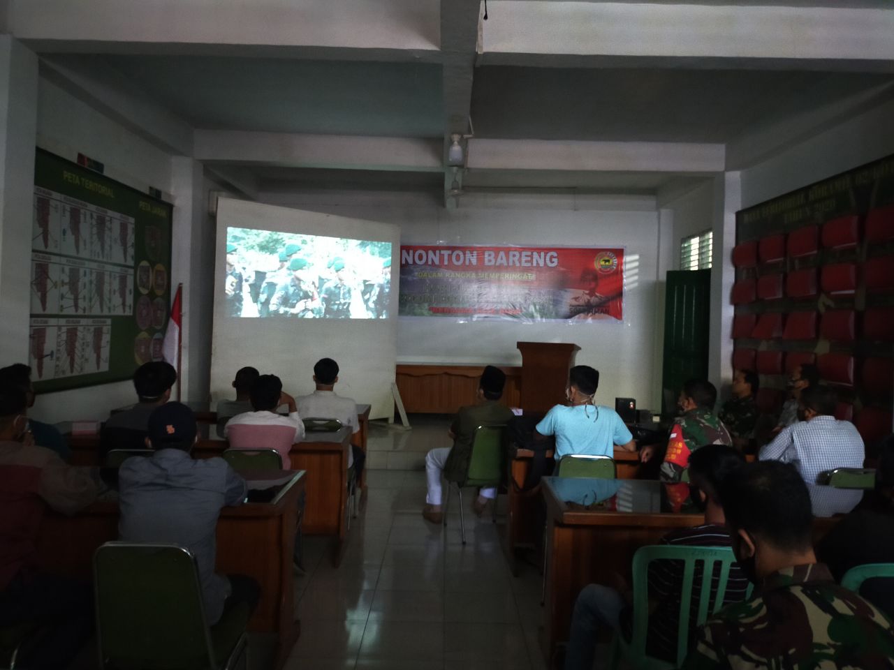 Sempena Hari Juang Kartika TNI AD, Koramil 02 Kota Nobar 