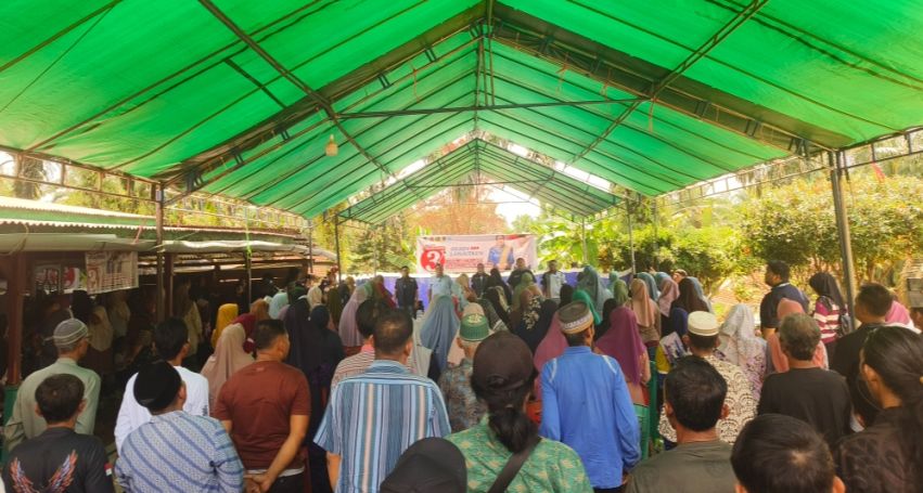 Cawagub Riau Nomor 1 Janji Tuntas Perbaikan Jalan Pangkalan Kasai-Lubuk Kandis 13 Km