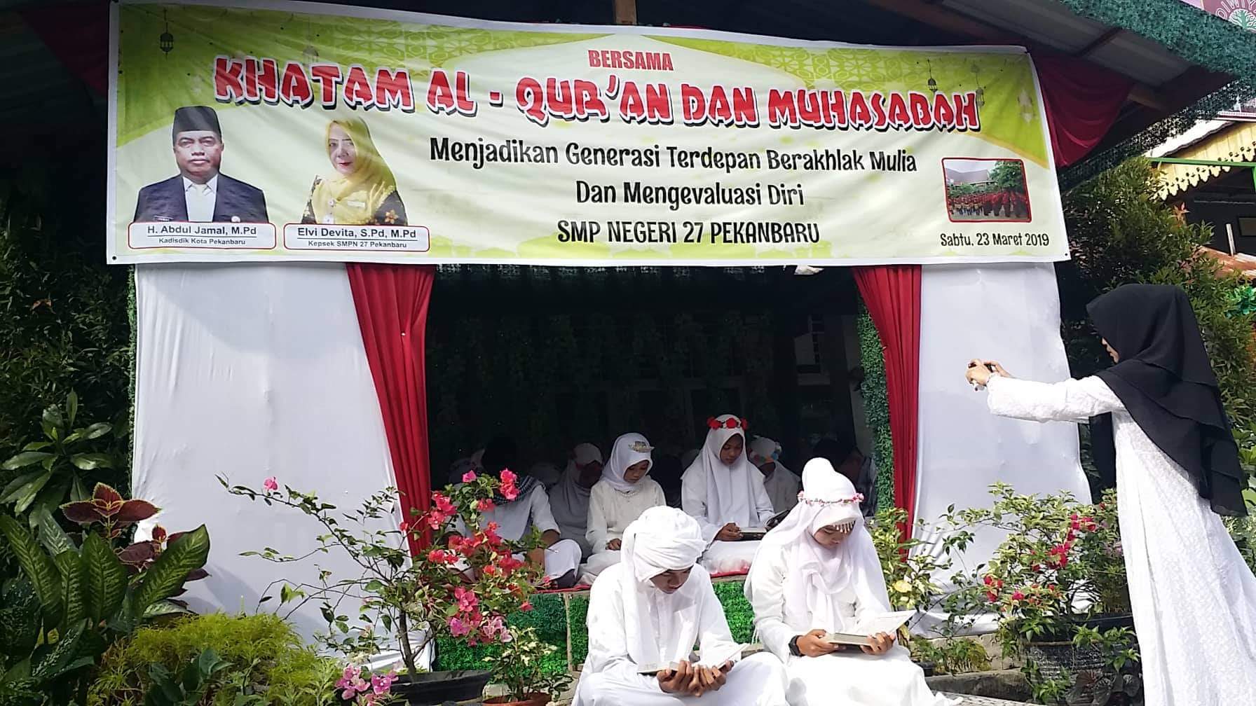 SMPN 27 Lakukan Jurus Jitu Ini Untuk Mudahkan Siswanya Jawab Soal UN