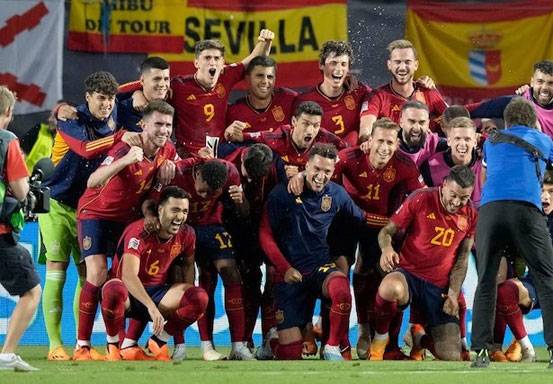 Final UEFA Nations League 2022/2023: Kroasia vs Spanyol