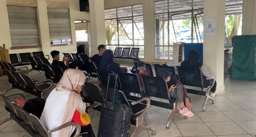 Arus Mudik di Pelabuhan Sungai Duku Mulai Meningkat
