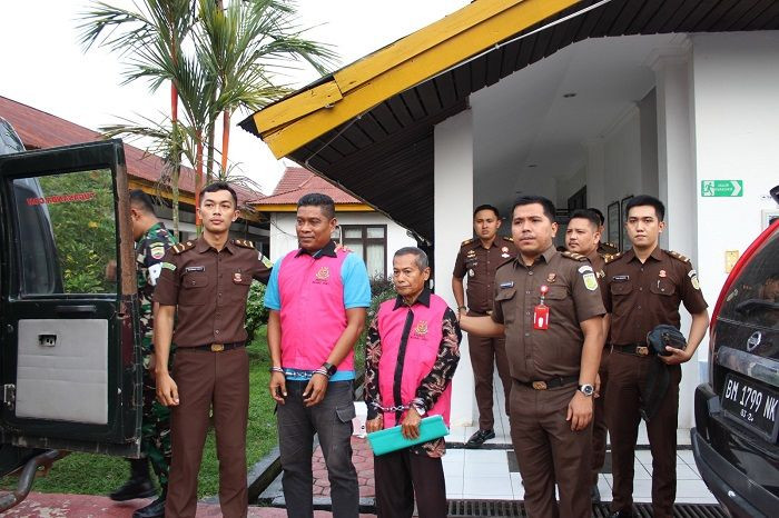 Juru Ukur BPN Inhu dan Lurah Pangkalan Kasai Didakwa Rugikan Negara Rp1,7 Miliar