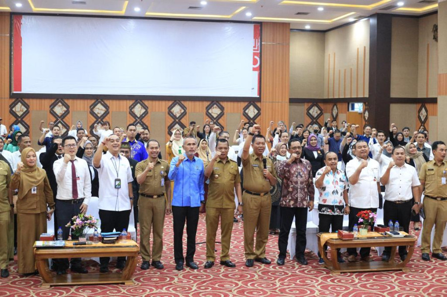 Pj Wali Kota Ajak Semua Badan Usaha Berpartisipasi dalam UHC hingga Infrastruktur