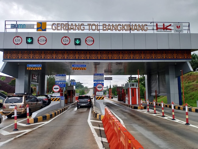 Libur Nataru, Trafik Kendaraan di Dua Ruas Jalan Tol Riau Alami Peningkatan