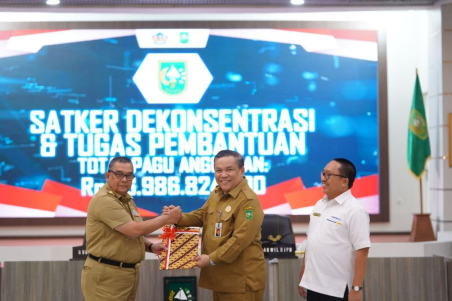 Gubri Edy Nasution Serahkan DIPA Tahun Anggaran 2024, Ini Rinciannya