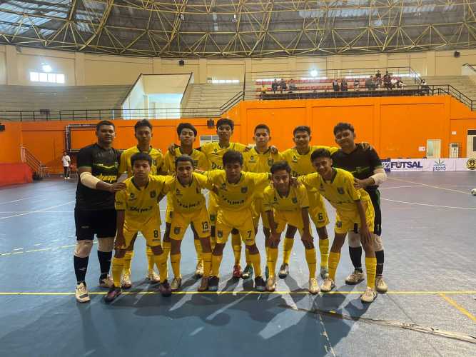 Taklukkan Kuansing 2-1, Kota Dumai Tantang Pekanbaru di Final Kejurprov Futsal Riau 2023