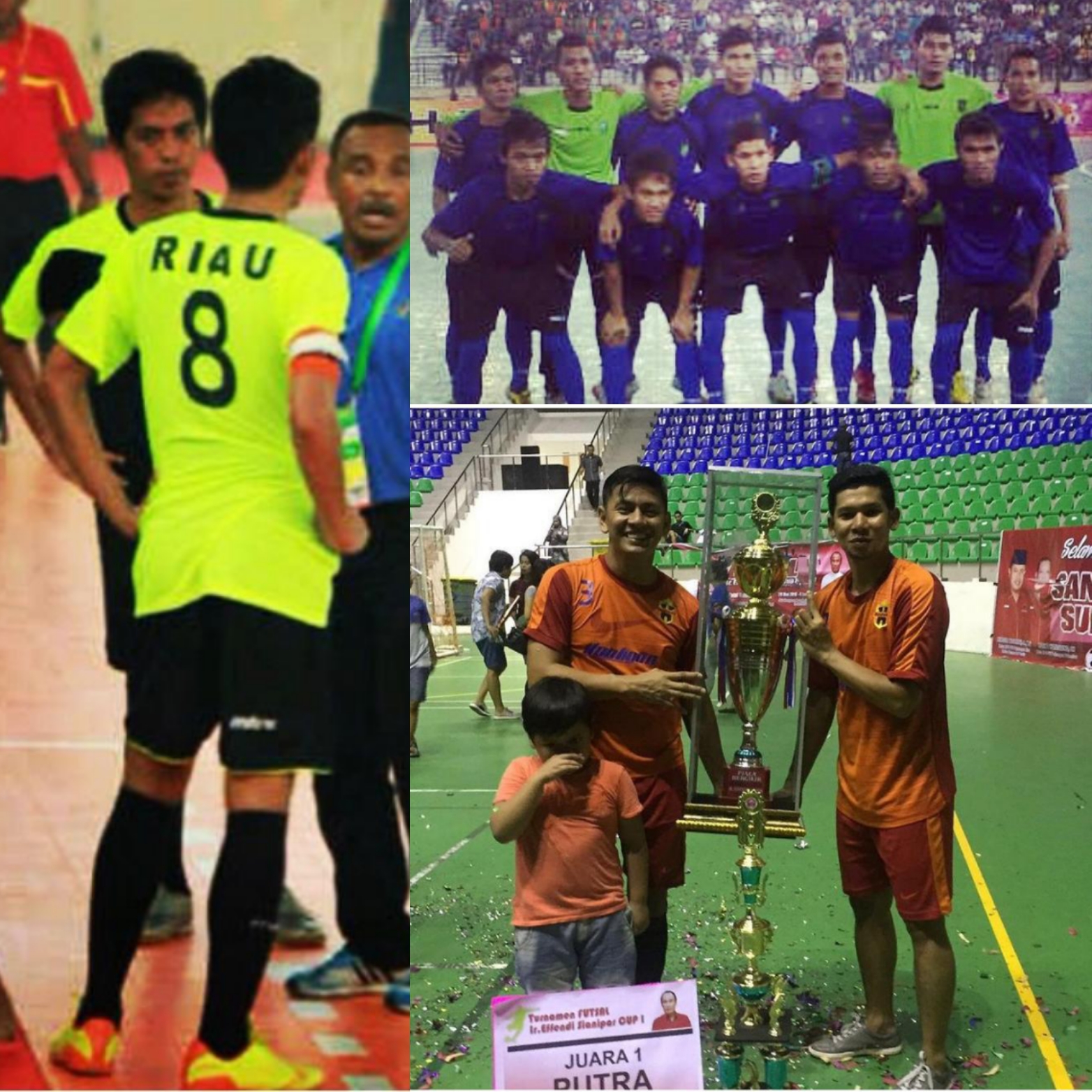 Terima Mandat dari AFP Riau, Mantan Pemain PON Riau Ini Siap Majukan Futsal Kota Dumai