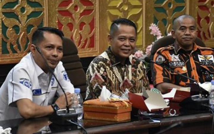 Puluhan Anggota Ormas PP Datangi DPRD Kota Pekanbaru, Siap Dukung Kinerja DPRD Pekanbaru