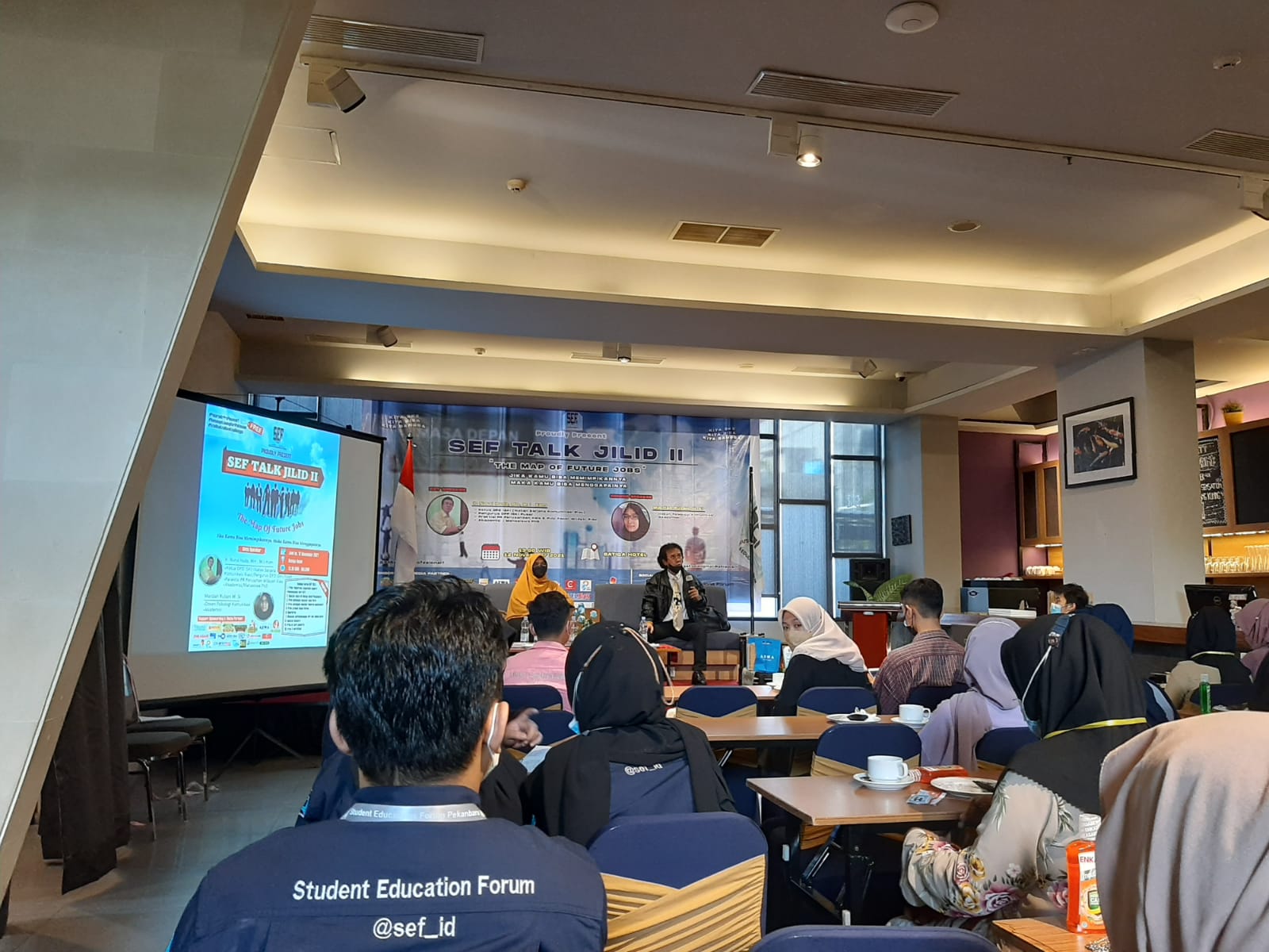 Bahas Dunia Kerja komunikasi, Student Education Forum Gelar SEF Talk Jilid II