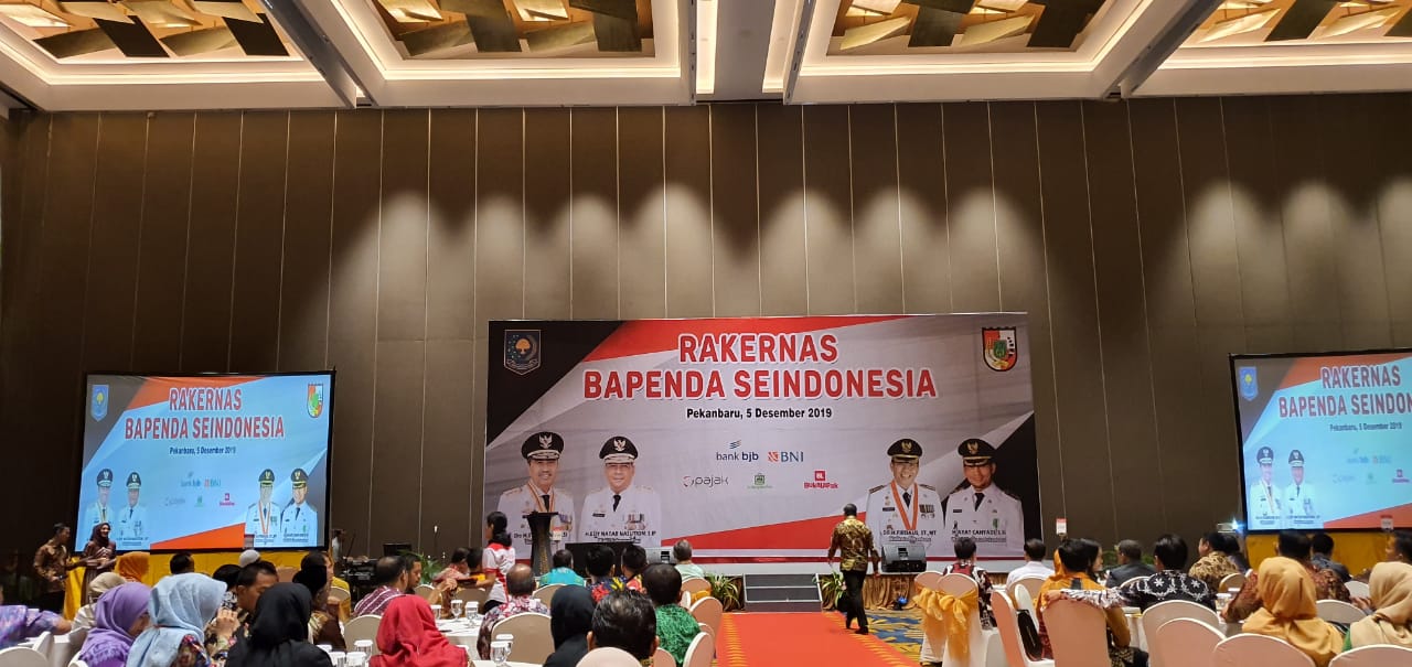 Rakernas Bapenda se Indonesia Resmi Digelar di Kota Pekanbaru