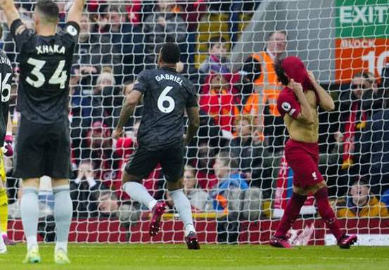 Liverpool Vs Arsenal Imbang, Crystal Palace Berpesta di Markas Leeds United
