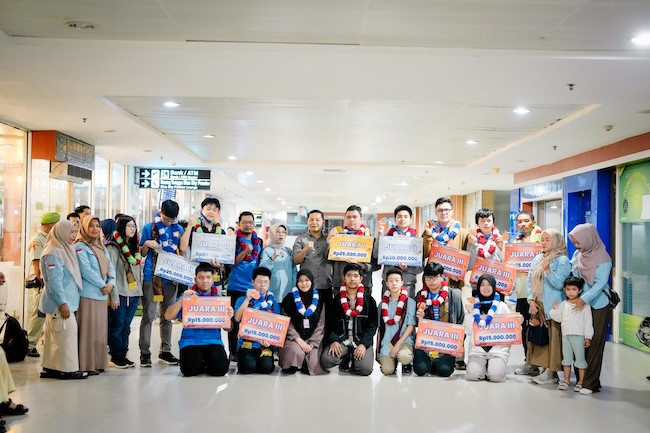 12 Medali Diboyong Siswa Riau di Ajang Olimpiade Sains Nasional 2025