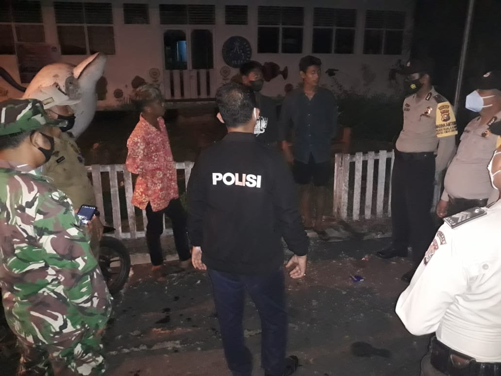 Operasi Yustisi Malam, Polsek Kuala Kampar Jaring Pelanggar Prokes