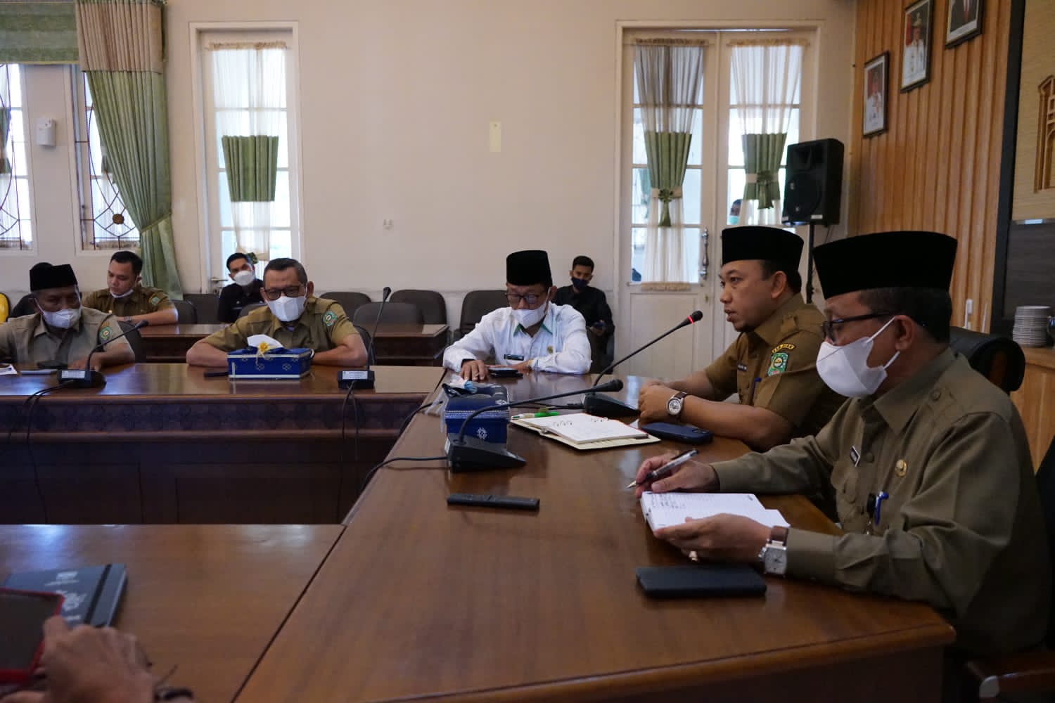 Idul Fitri 1443 H, Pemkab Siapkan Pelataran  Tepian Bandar Sungai Jantan jadi Tempat Salat, Wabup: Transisi Pandemi Pawai Takbir Keliling Ditiadakan