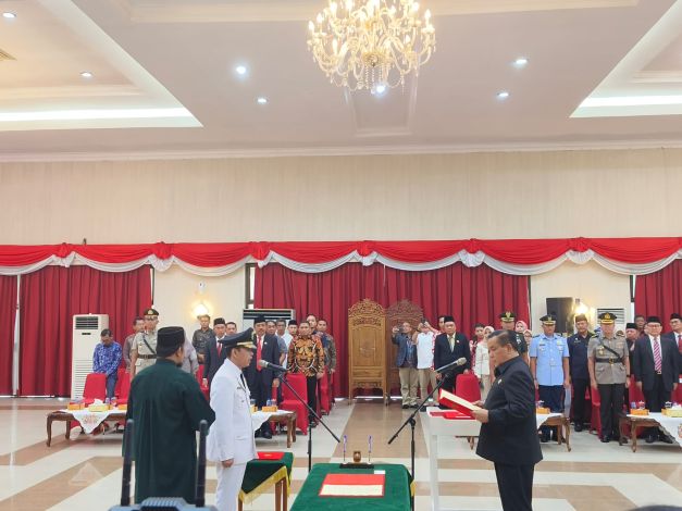 Erisman Yahya Jadi Pj Bupati Inhil, Ini Pesan Pj Gubri