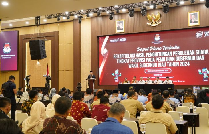884 Personel Amankan Pleno Rekapitulasi Hasil Penghitungan Suara Paslon Pilkada 2024