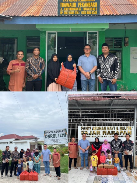 Jumat Berkah Empire80 Lounge KTV Gelar Giat Berbagi Dengan Panti Asuhan di Pekanbaru