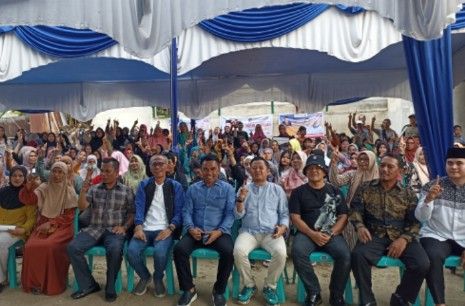 Rasakan Manfaat Program UHC, Warga Kecamatan Limapuluh Dukung Muflihun Jadi Walikota Pekanbaru