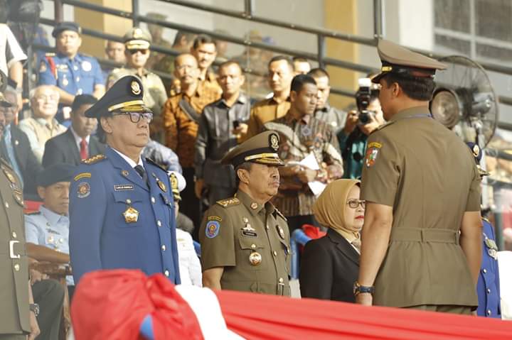 HUT Damkar Sukses Digelar di Pekanbaru, Ini Pesan Menteri Dalam Negeri, Tjahjo Kumolo