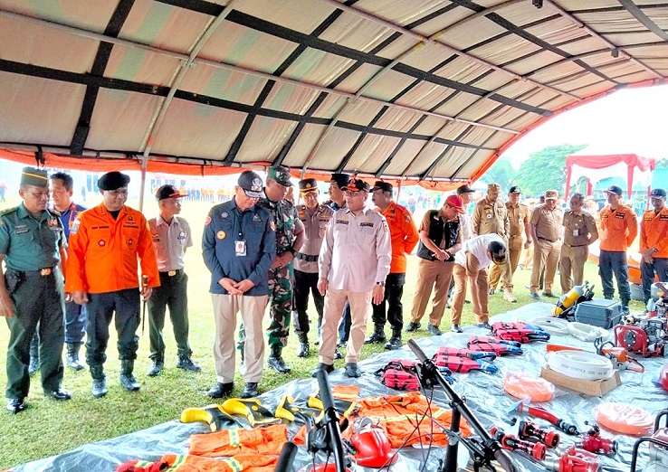 Dinas Perkim Pekanbaru Ikuti Apel Peringatan Bulan Pengurangan Resiko Bencana (PRB) tahun 2023