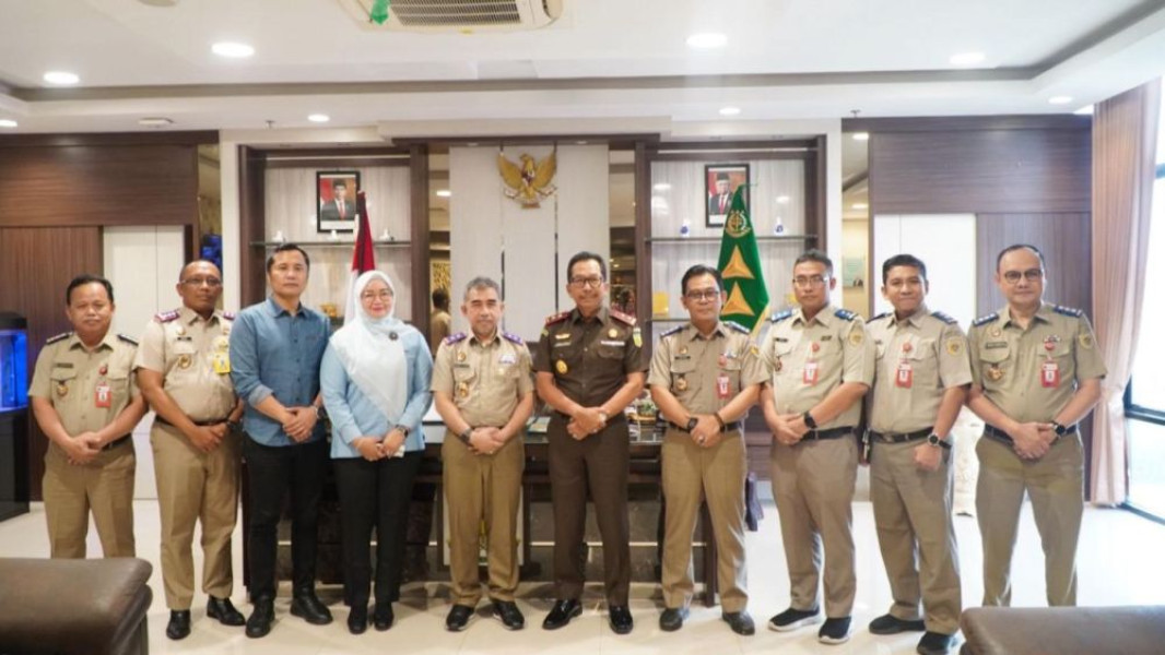 Terima Kunjungan Kanwil BPN, Kajati Riau Berharap Kolaborasi dan Sinegitas Terus Ditingkatkan
