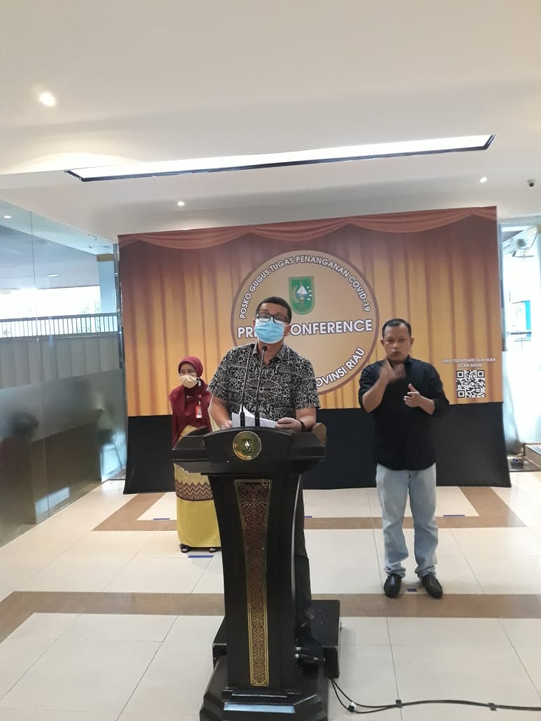 Riau Kembali Nihil Pasien Positif,  Satu Pasien Sembuh 