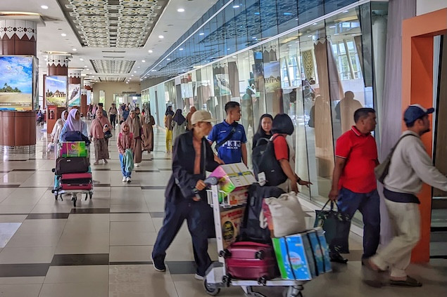 Puncak Arus Balik, Bandara SSK II Layani 11.754 Penumpang