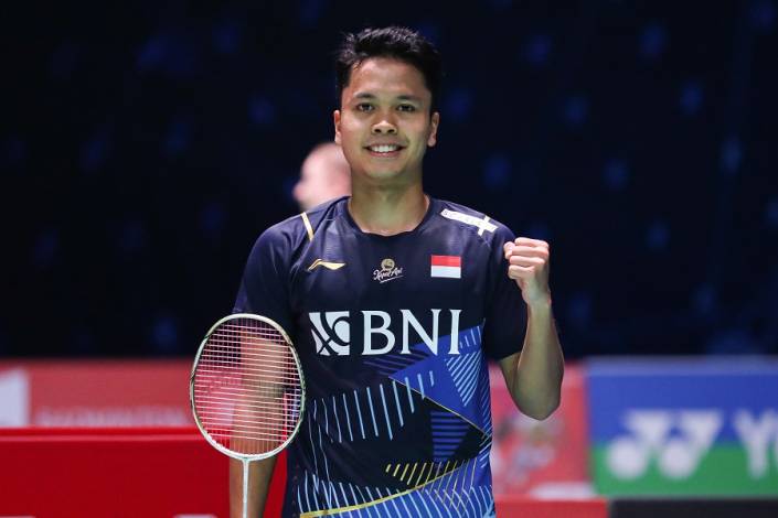 Anthony Ginting Lewati Adangan Jojo di Perempat Final