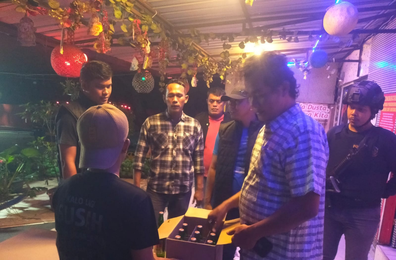 Polsek Kandis Gelar KRYD Pekat Jelang Ramadhan, Sasarannya Miras, Premanisme dan Narkoba