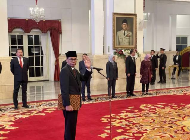 Nawawi Dilantik Jadi Ketua KPK RI, Ini Pesan Jokowi